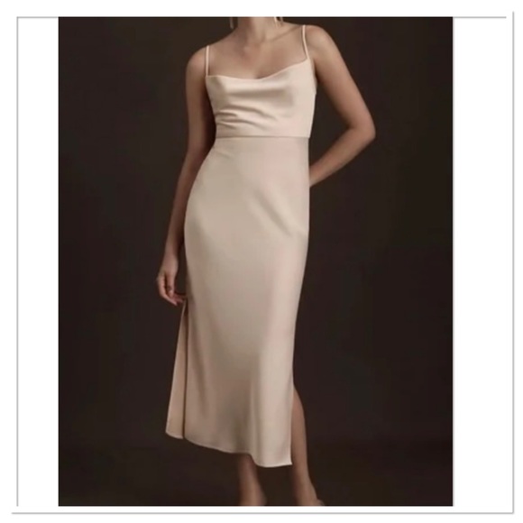 Anthropologie Dresses & Skirts - NWT Anthropologie Sachin & Babi Cali Satin Midi Dress Charmeuse Size 26
